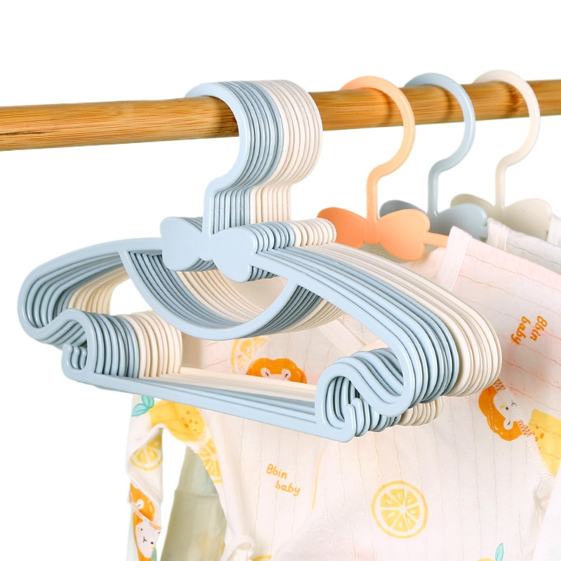 Baby Clothing Hanging Rack - 5-50 adet bebek askıları plastik çocuk