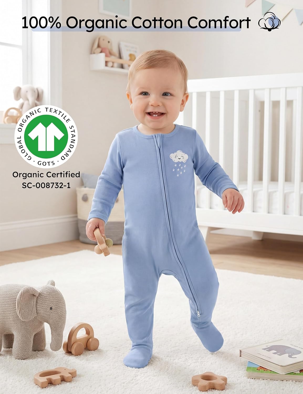 Bebek Pijamaları %100 Organik  - Baby Clothing Organic incelemesi ve fiyatı