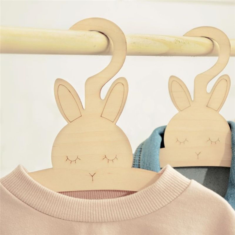 20 adet sevimli ahşap elbise a - Baby Clothing Hanging Rack incelemesi ve fiyatı